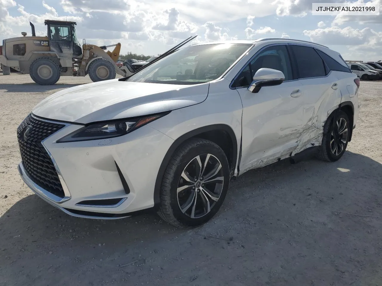 2020 Lexus Rx 350 L VIN: JTJHZKFA3L2021998 Lot: 80183714