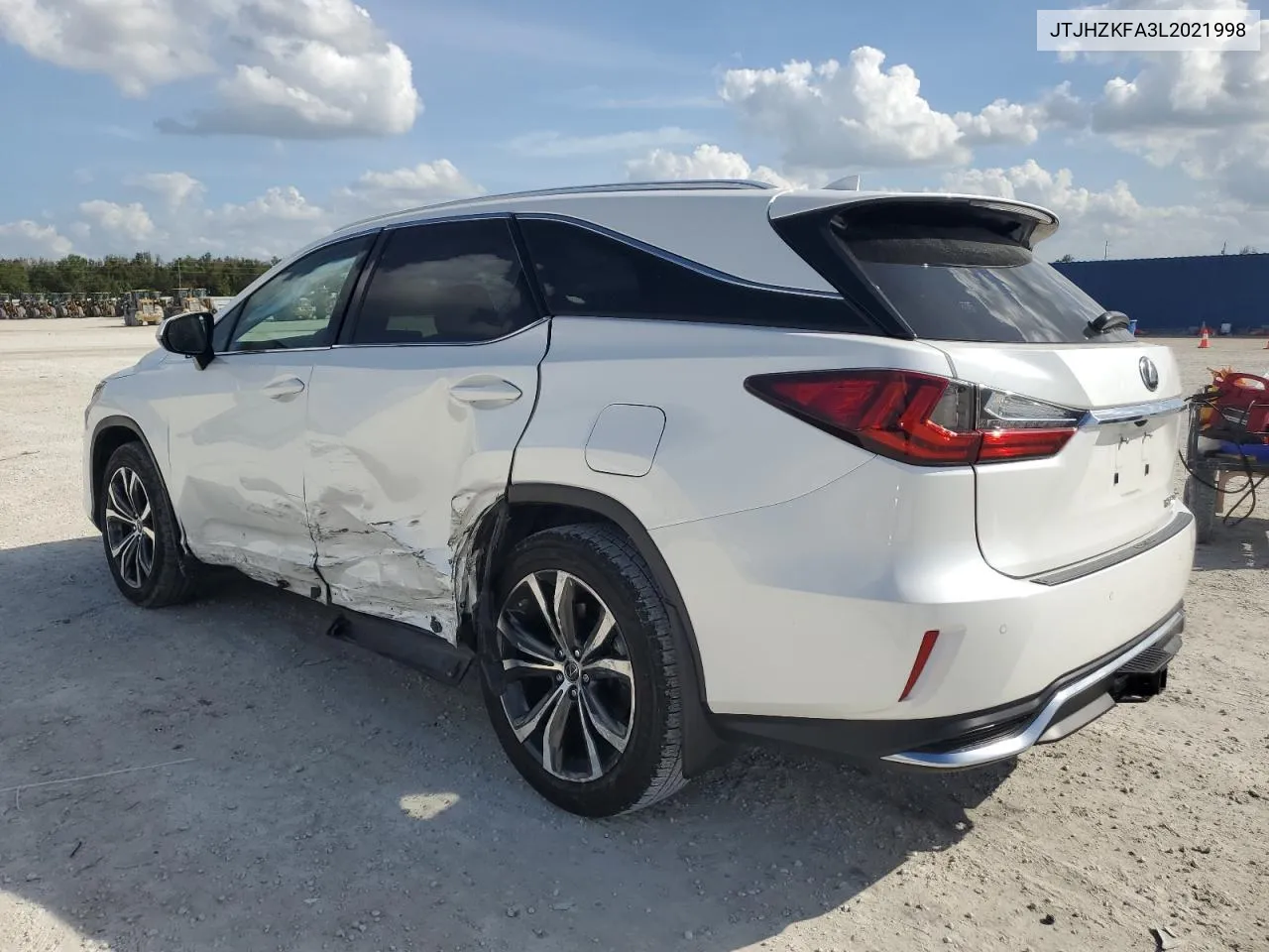 2020 Lexus Rx 350 L VIN: JTJHZKFA3L2021998 Lot: 80183714