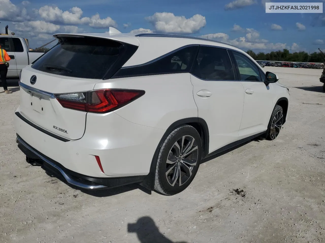 2020 Lexus Rx 350 L VIN: JTJHZKFA3L2021998 Lot: 80183714