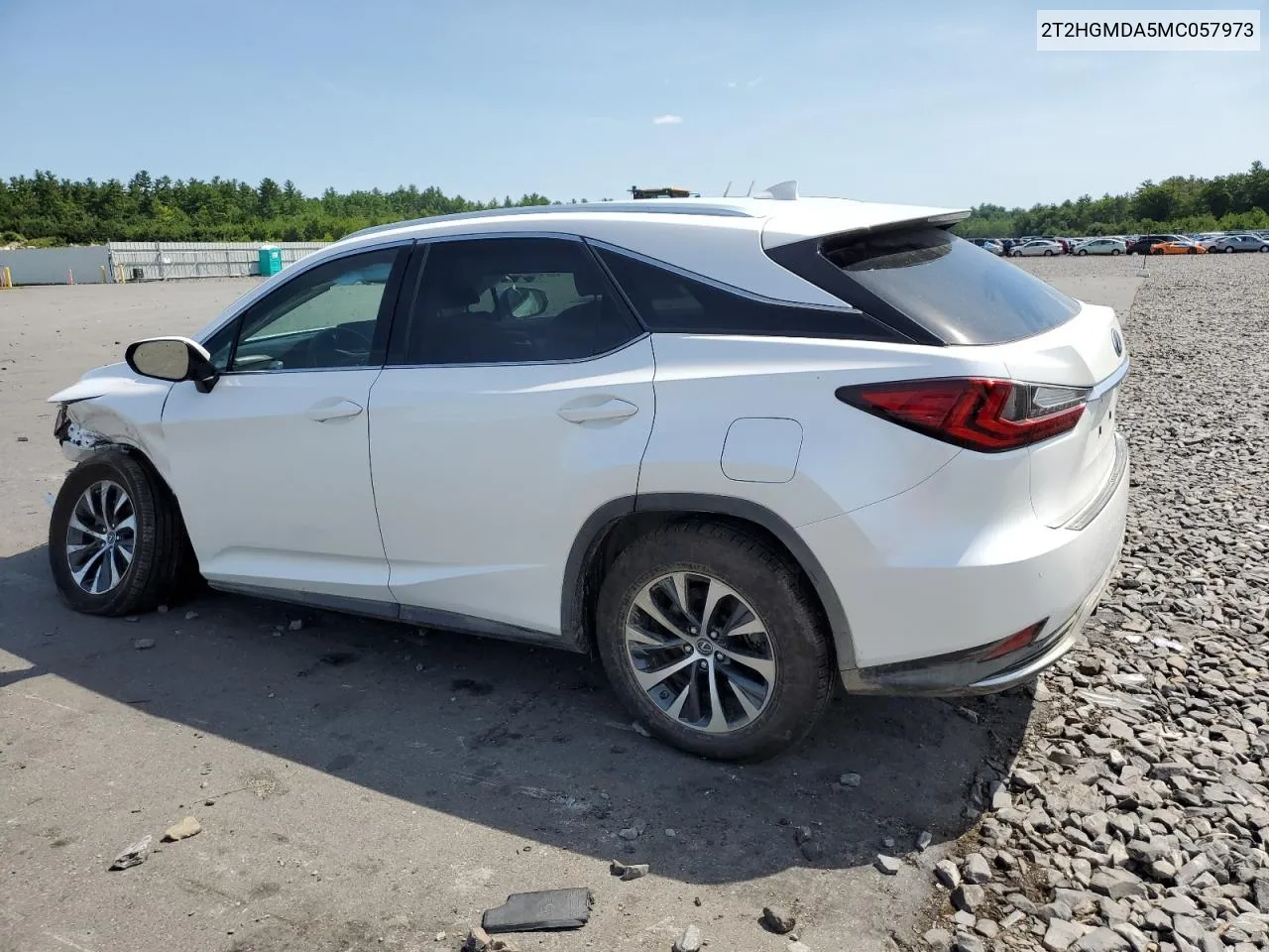 2021 Lexus Rx 450H VIN: 2T2HGMDA5MC057973 Lot: 63996834