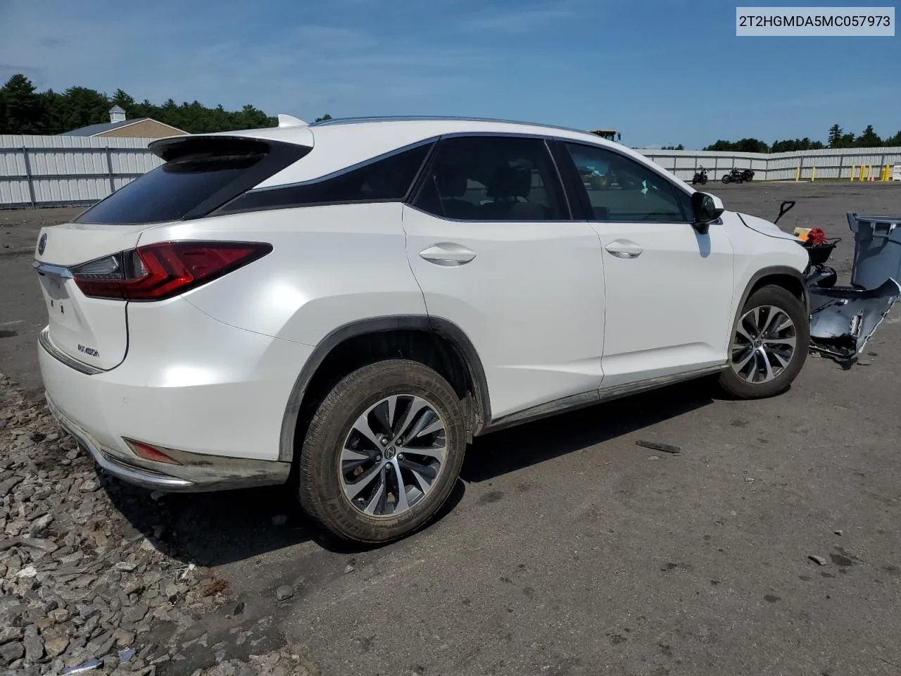 2021 Lexus Rx 450H VIN: 2T2HGMDA5MC057973 Lot: 63996834