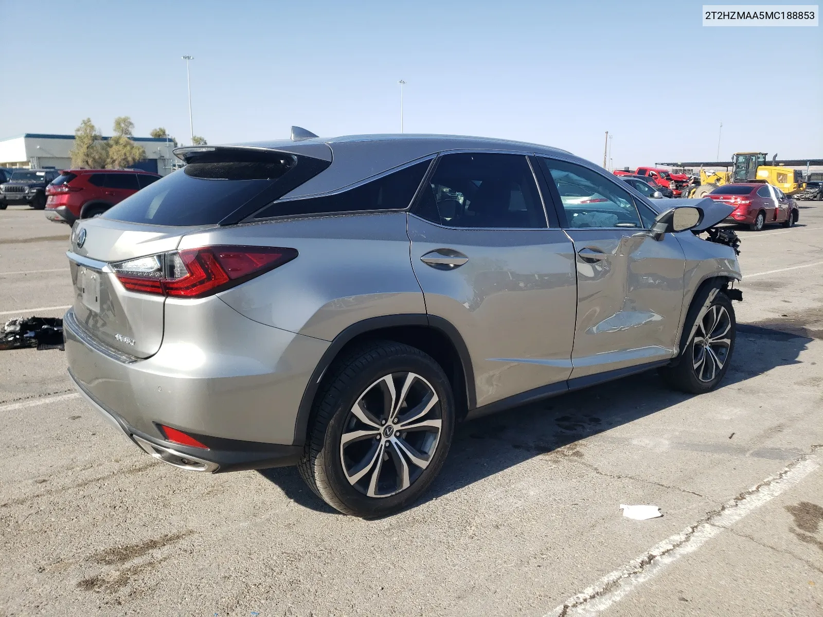 2021 Lexus Rx 350 VIN: 2T2HZMAA5MC188853 Lot: 65180734