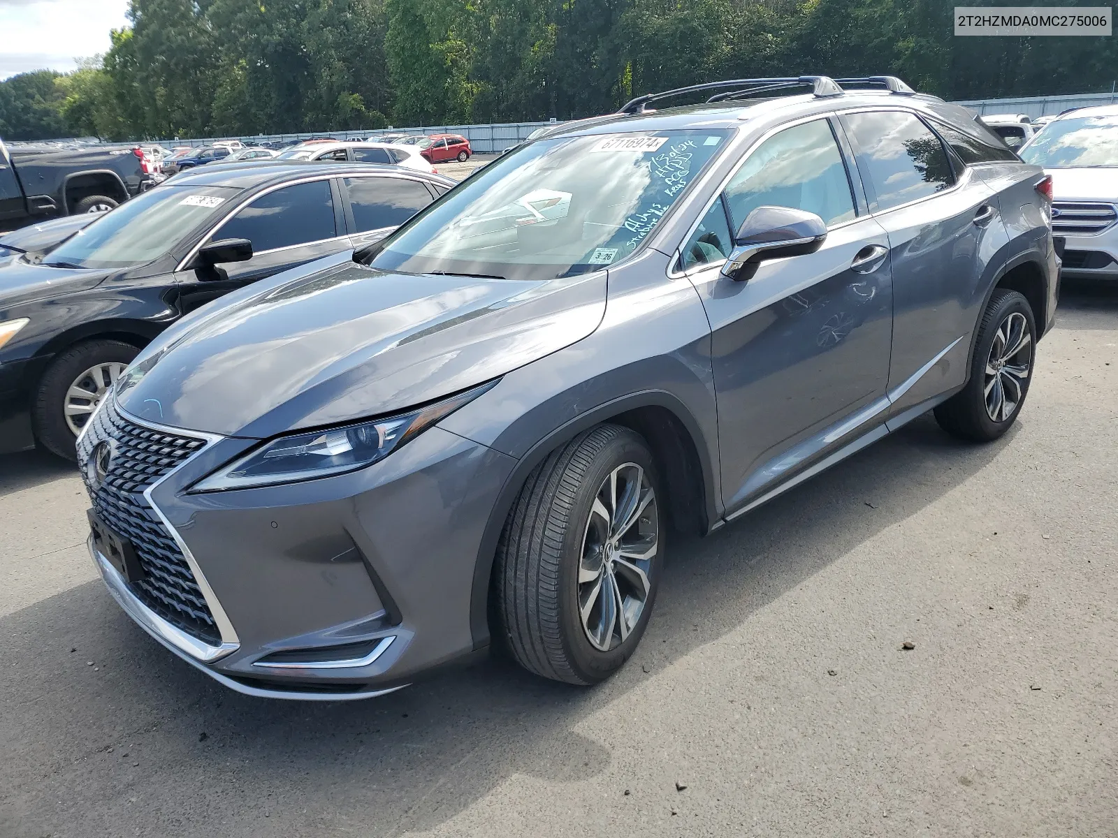 2021 Lexus Rx 350 VIN: 2T2HZMDA0MC275006 Lot: 67116974