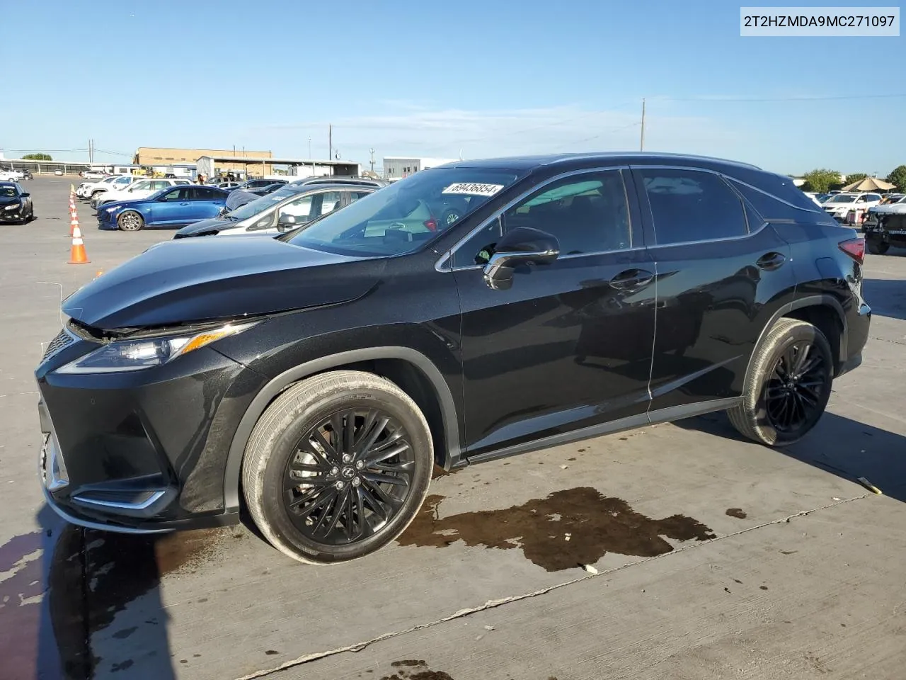 2021 Lexus Rx 350 VIN: 2T2HZMDA9MC271097 Lot: 69436854