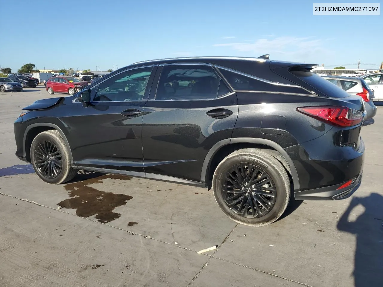 2021 Lexus Rx 350 VIN: 2T2HZMDA9MC271097 Lot: 69436854