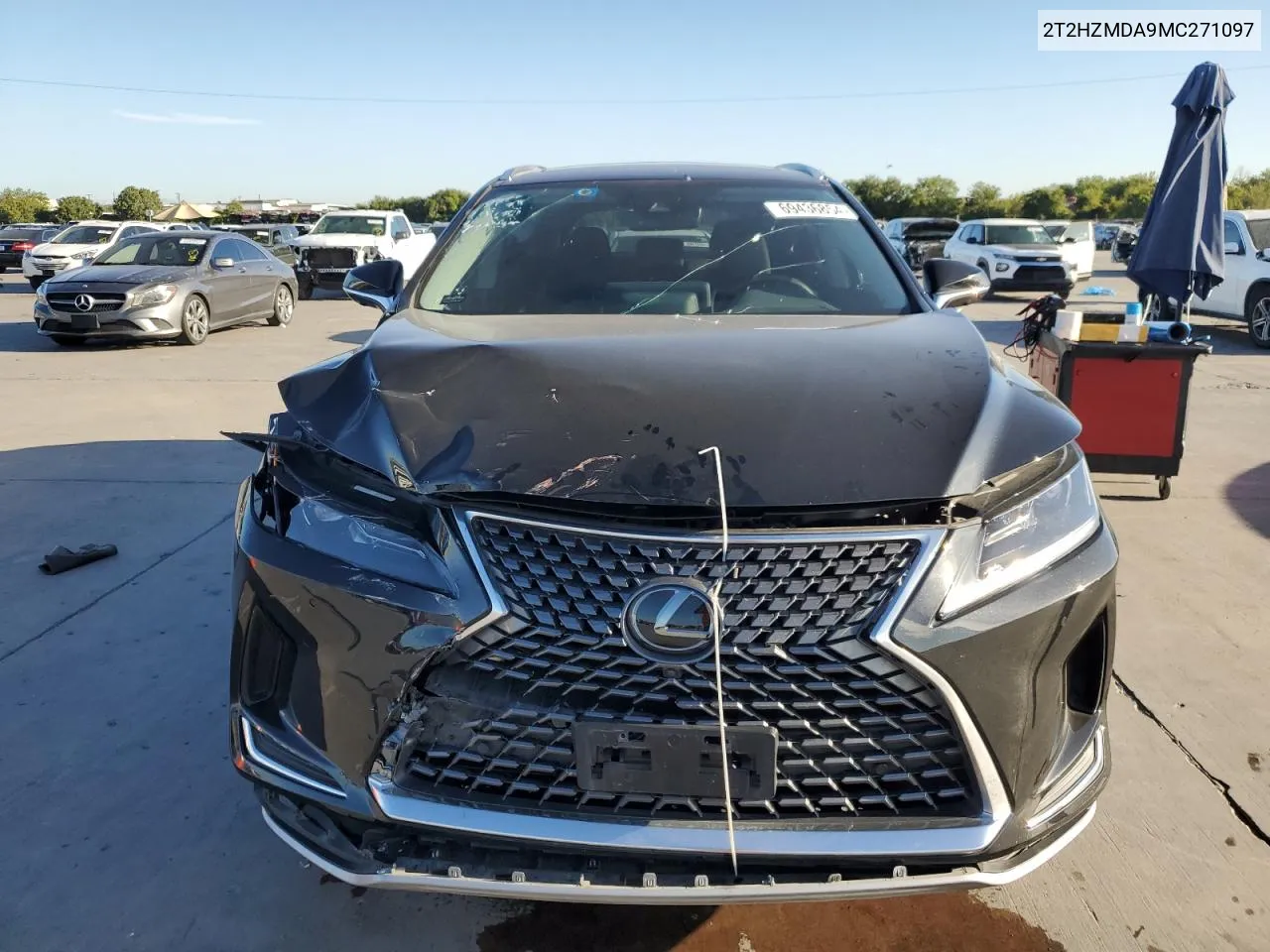 2021 Lexus Rx 350 VIN: 2T2HZMDA9MC271097 Lot: 69436854