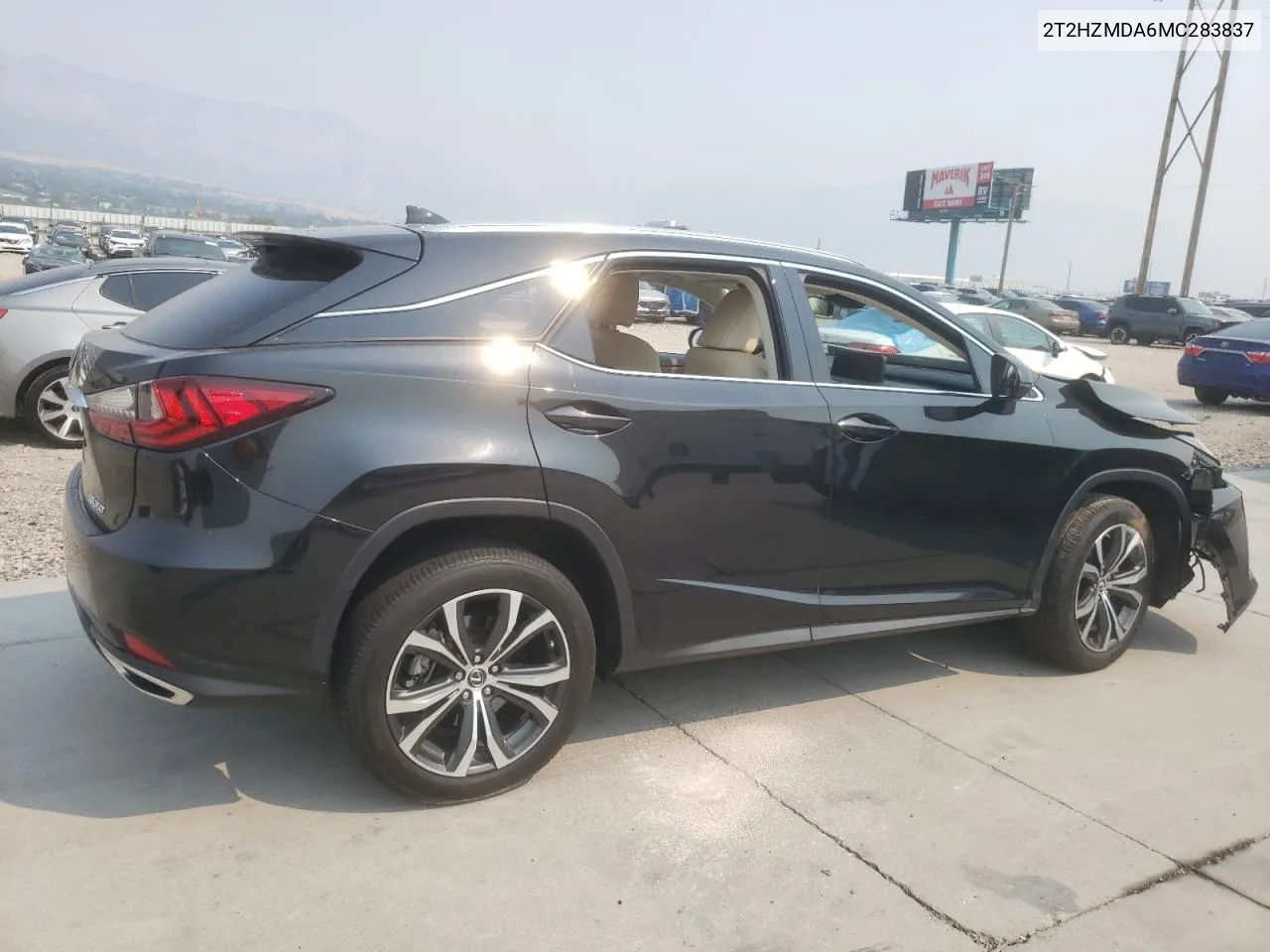 2021 Lexus Rx 350 VIN: 2T2HZMDA6MC283837 Lot: 70046384