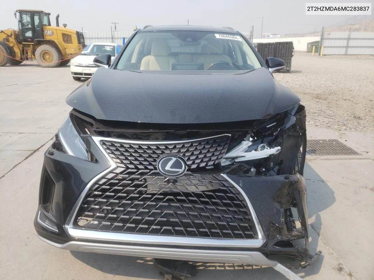 2021 Lexus Rx 350 VIN: 2T2HZMDA6MC283837 Lot: 70046384