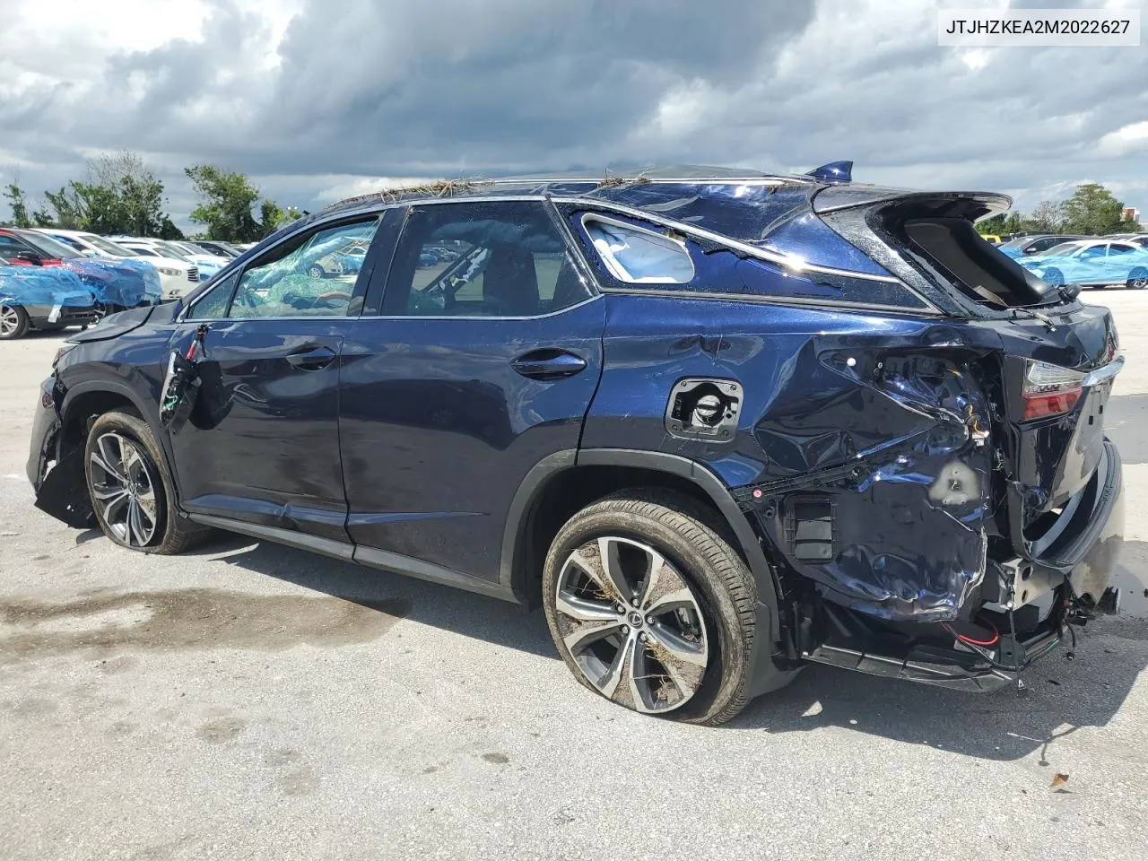 2021 Lexus Rx 350 L VIN: JTJHZKEA2M2022627 Lot: 70118444