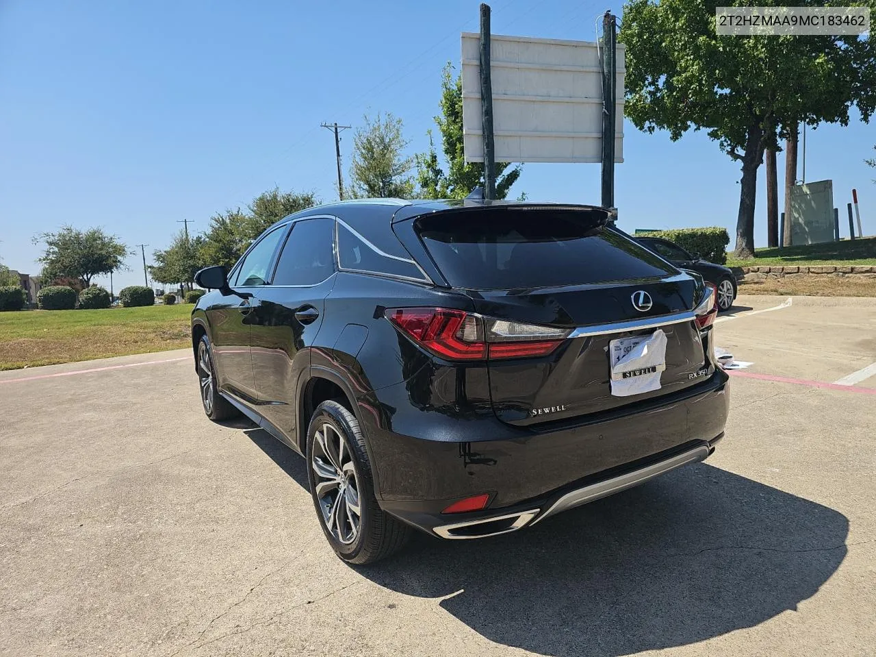 2021 Lexus Rx 350 VIN: 2T2HZMAA9MC183462 Lot: 70911494