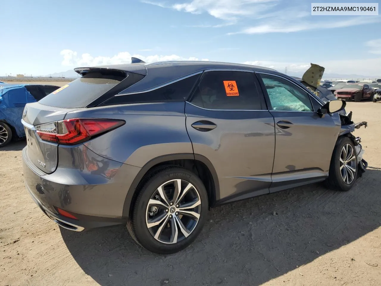 2T2HZMAA9MC190461 2021 Lexus Rx 350