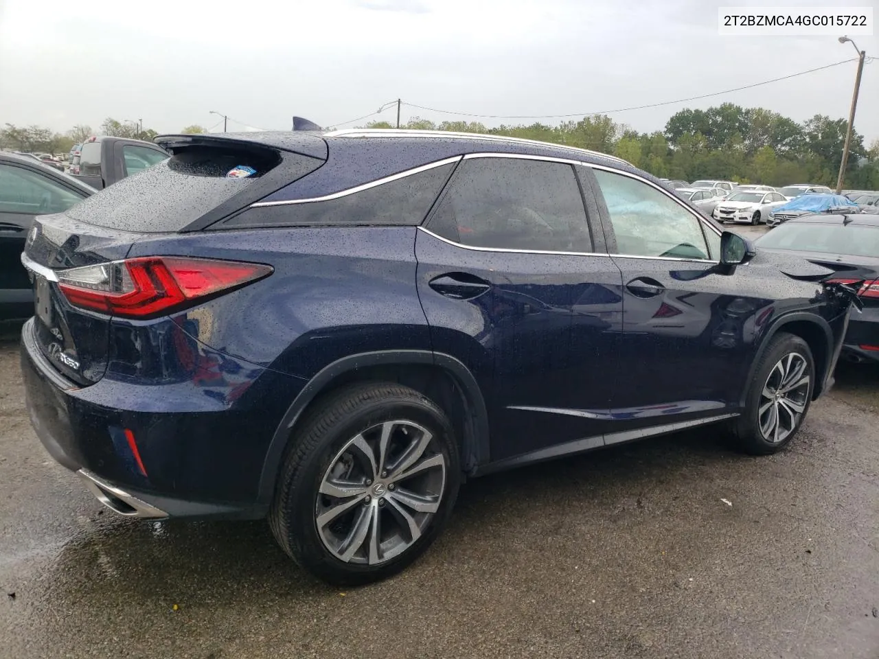 2021 Lexus Rx 350 Base VIN: 2T2BZMCA4GC015722 Lot: 72609144