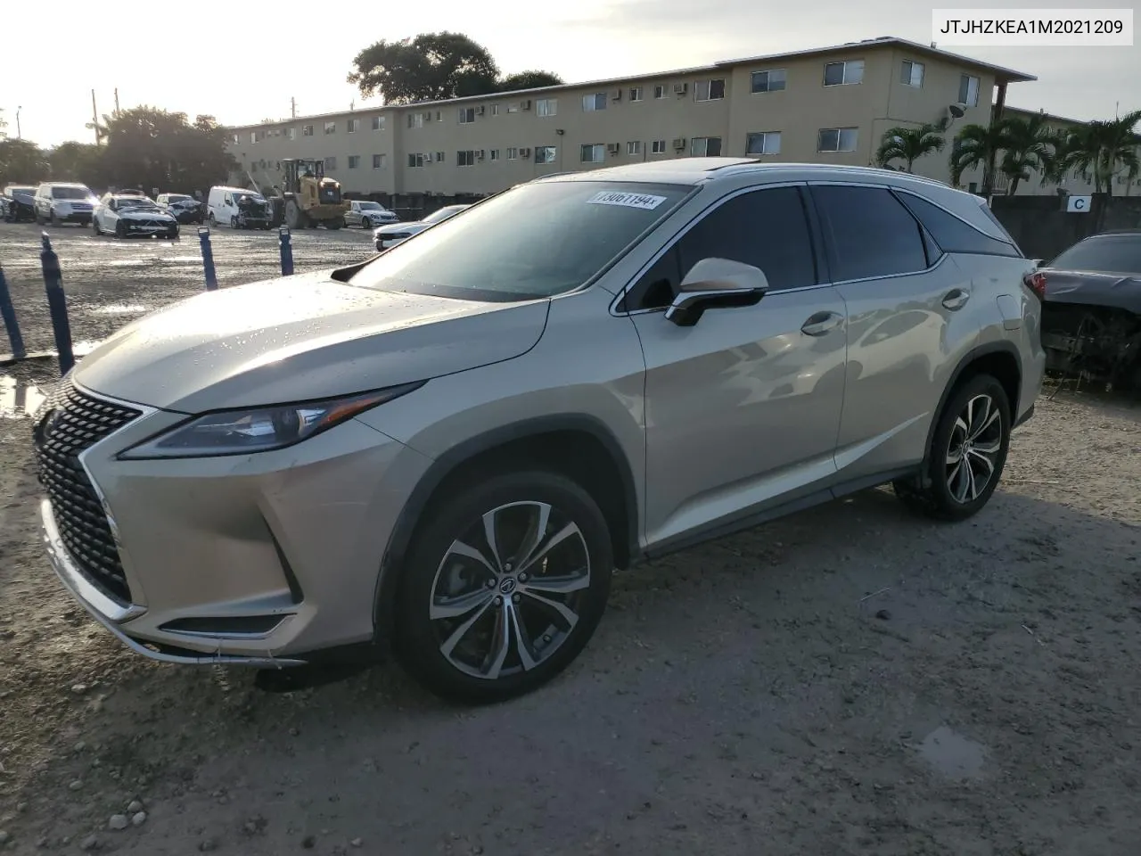 2021 Lexus Rx 350 L VIN: JTJHZKEA1M2021209 Lot: 73061194