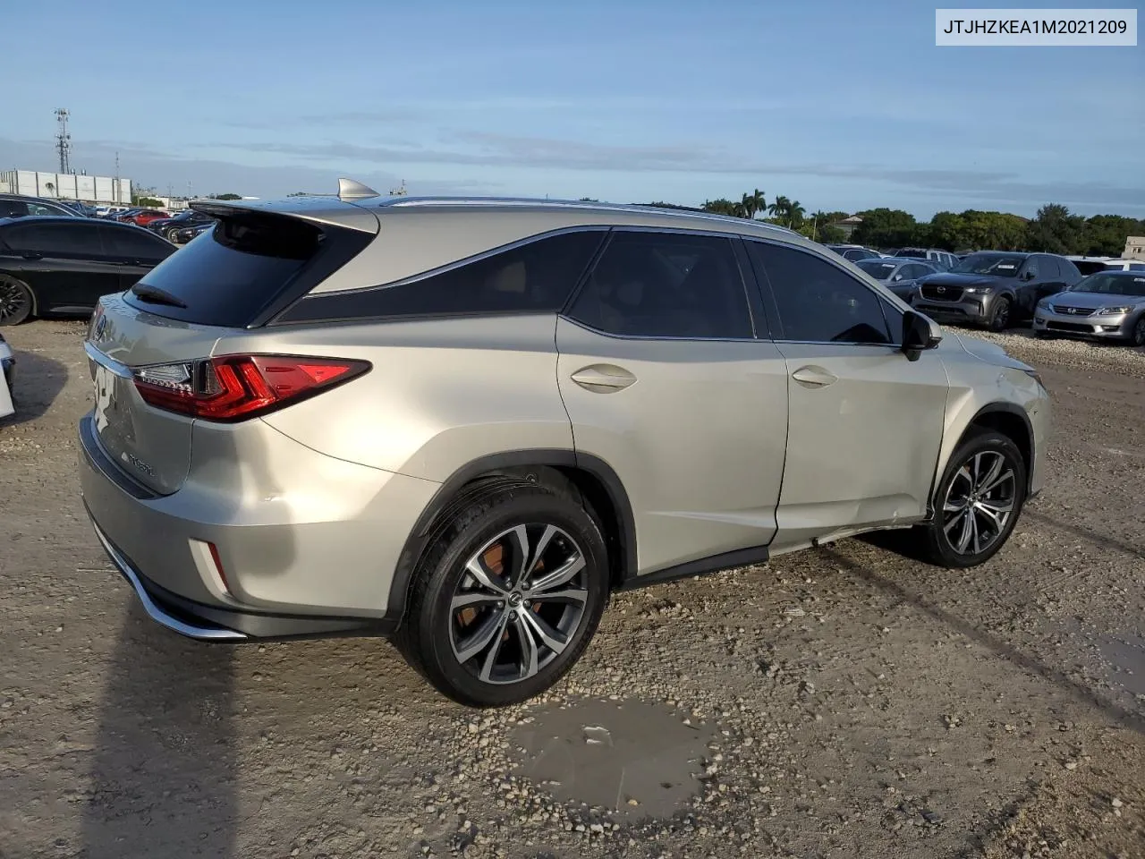 JTJHZKEA1M2021209 2021 Lexus Rx 350 L