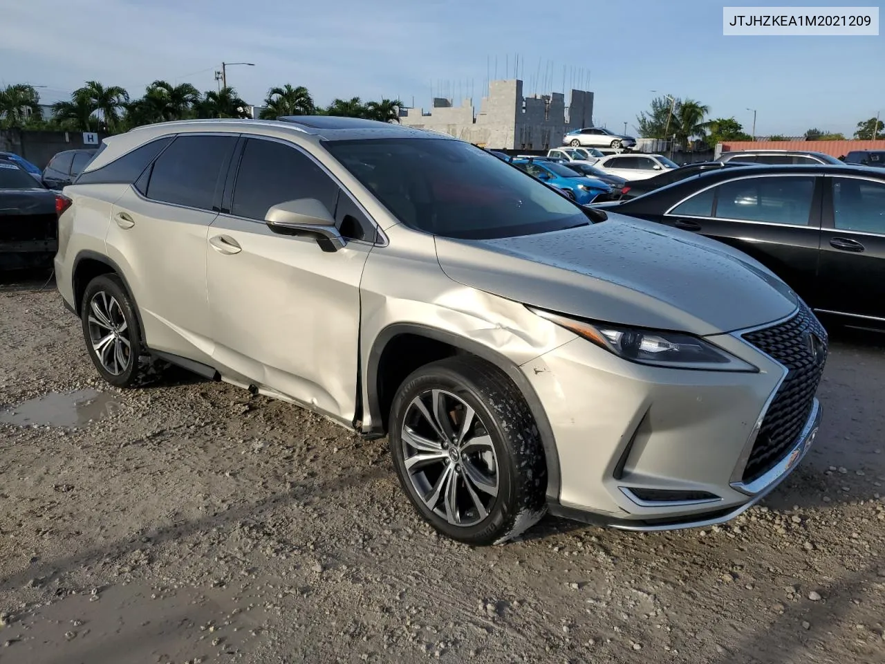 2021 Lexus Rx 350 L VIN: JTJHZKEA1M2021209 Lot: 73061194