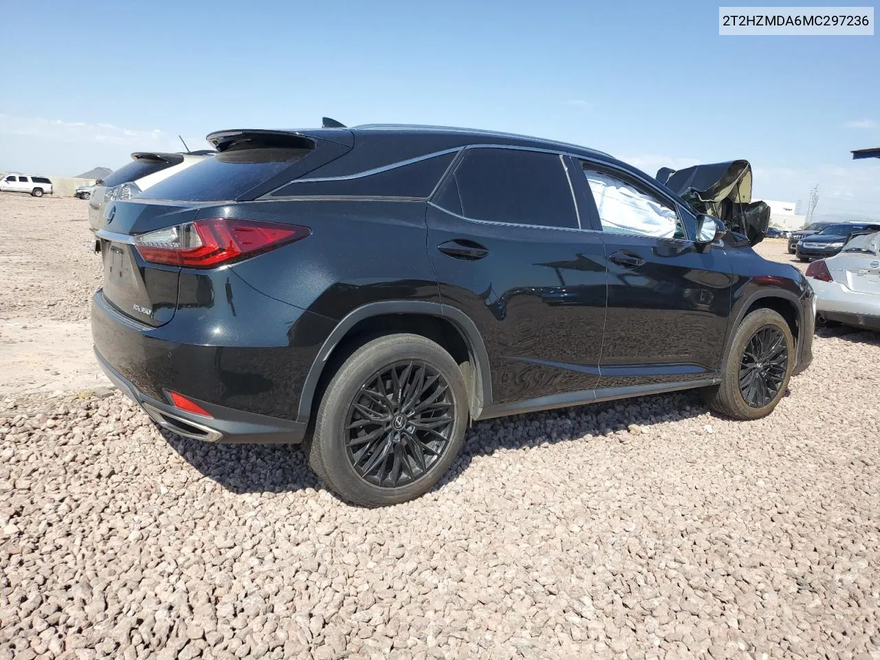 2021 Lexus Rx 350 VIN: 2T2HZMDA6MC297236 Lot: 73359914