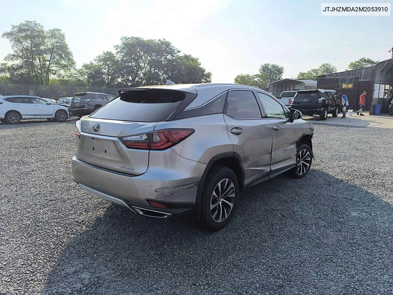 2021 Lexus Rx 350 VIN: JTJHZMDA2M2053910 Lot: 73831794