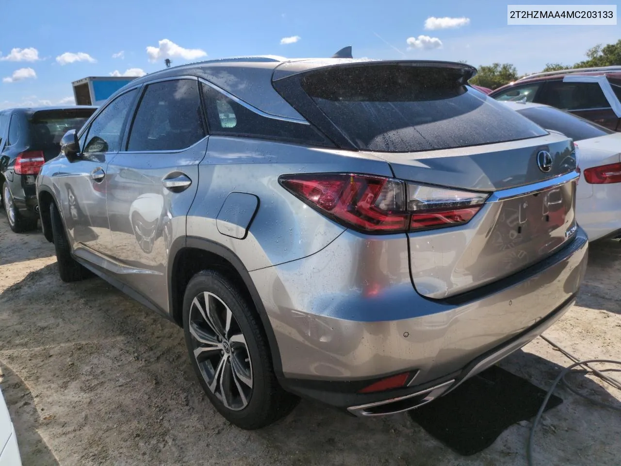 2021 Lexus Rx 350 VIN: 2T2HZMAA4MC203133 Lot: 74184174