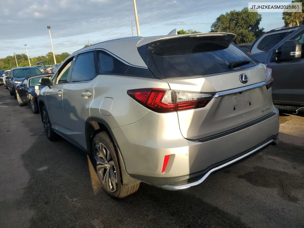 2021 Lexus Rx 350 L VIN: JTJHZKEA5M2021861 Lot: 74452084