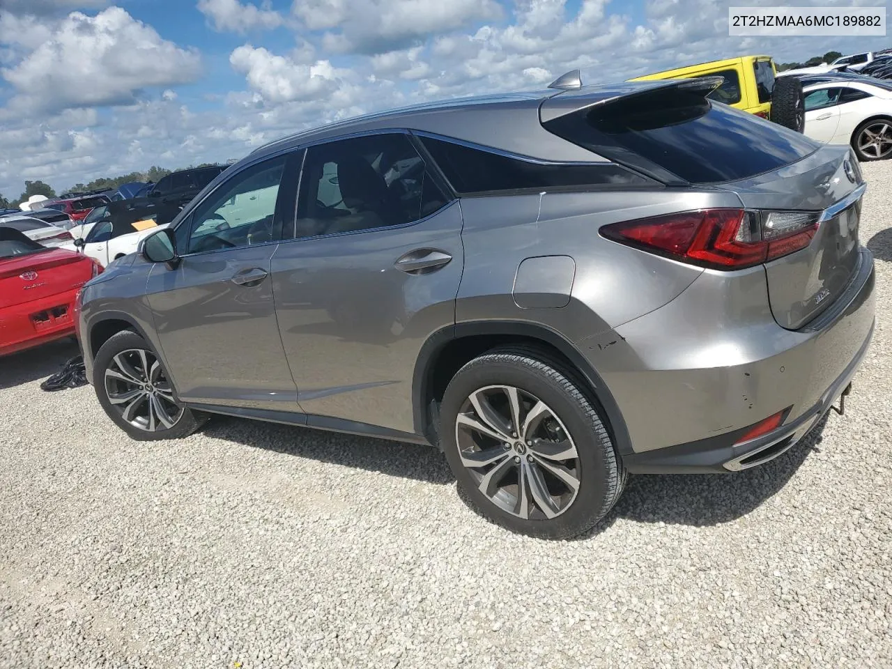 2021 Lexus Rx 350 VIN: 2T2HZMAA6MC189882 Lot: 74471164