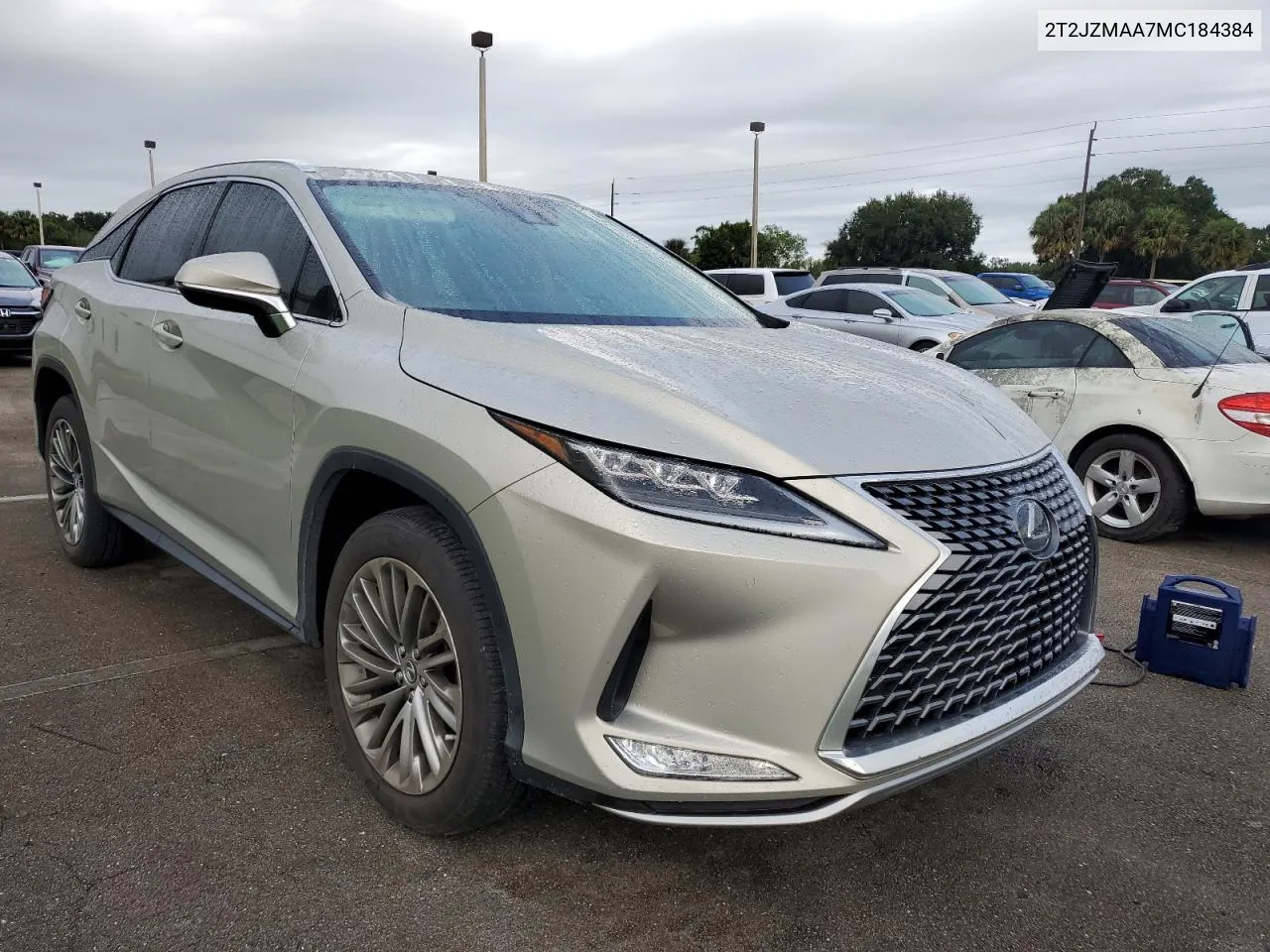 2021 Lexus Rx 350 VIN: 2T2JZMAA7MC184384 Lot: 74528924