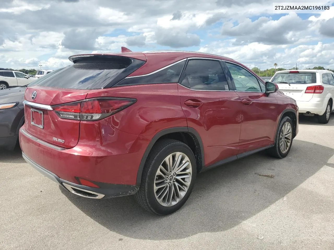 2021 Lexus Rx 350 VIN: 2T2JZMAA2MC196183 Lot: 74613244