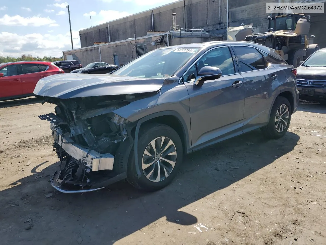 2021 Lexus Rx 350 VIN: 2T2HZMDA5MC264972 Lot: 74677754