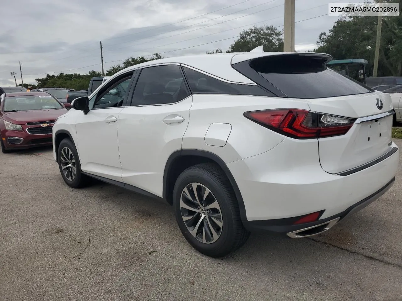 2021 Lexus Rx 350 Base VIN: 2T2AZMAA5MC202896 Lot: 74852204