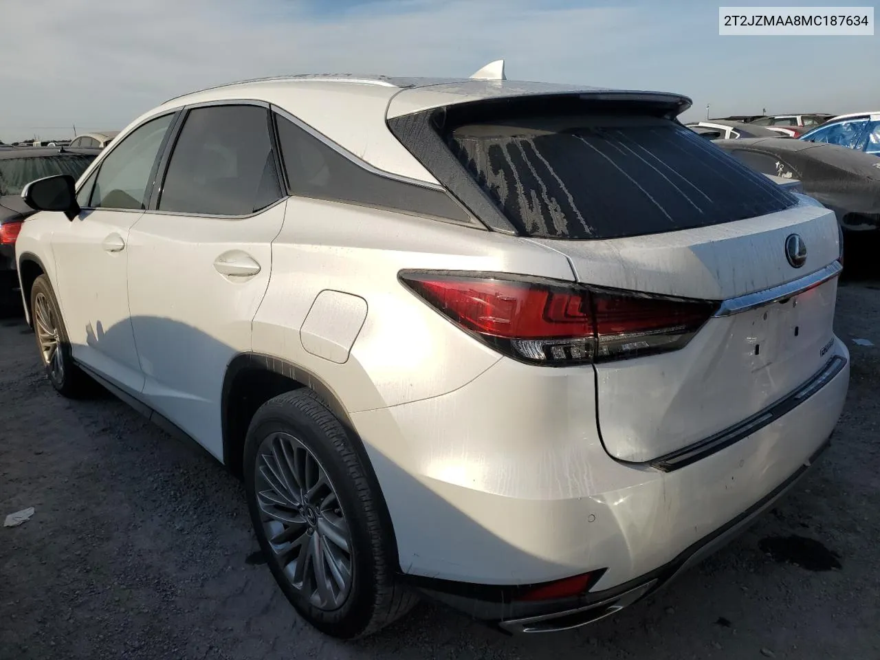 2021 Lexus Rx 350 VIN: 2T2JZMAA8MC187634 Lot: 75538194