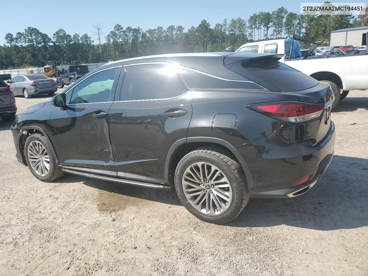 2021 Lexus Rx 350 VIN: 2T2JZMAA2MC194451 Lot: 75552864