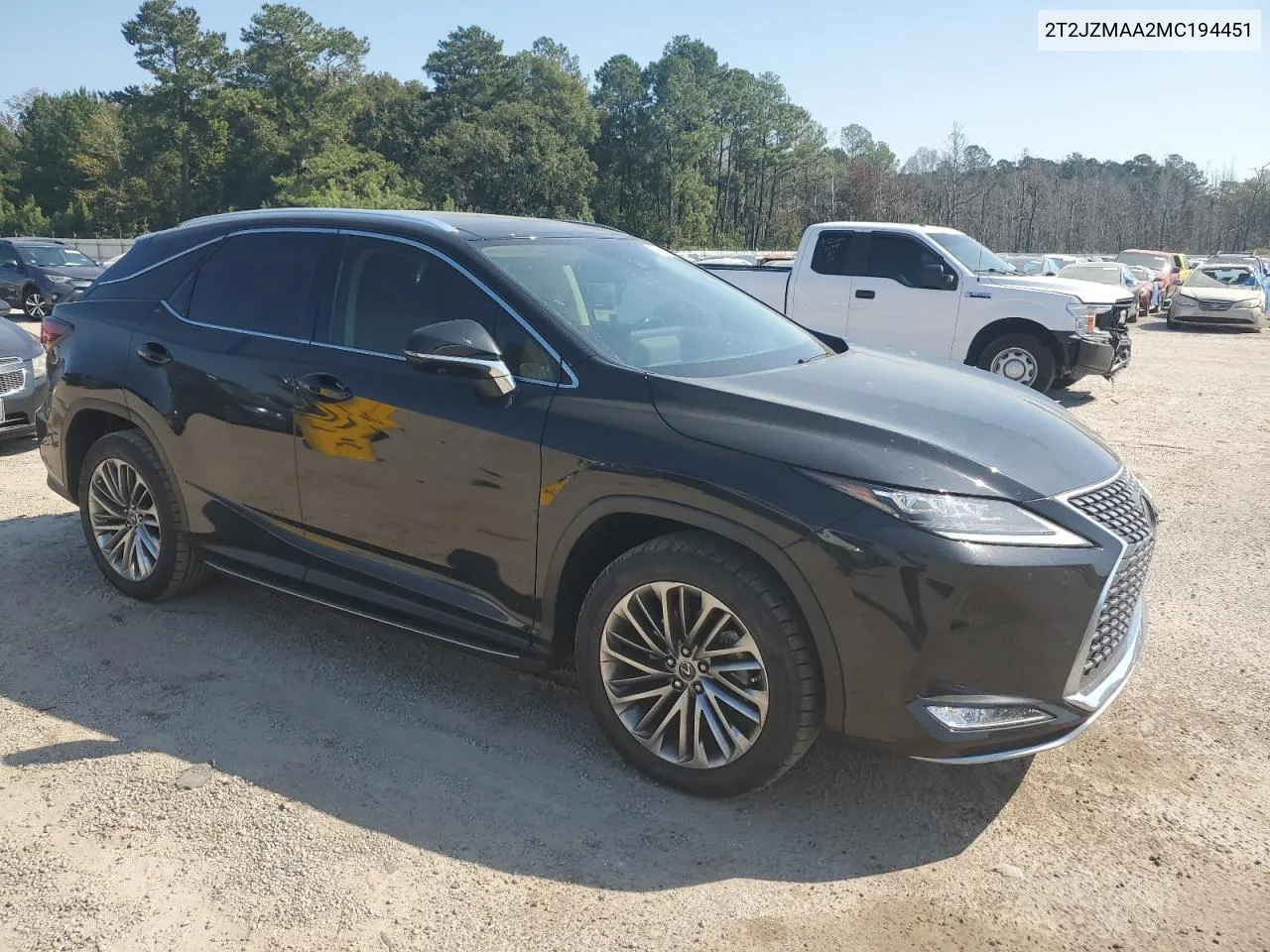 2021 Lexus Rx 350 VIN: 2T2JZMAA2MC194451 Lot: 75552864