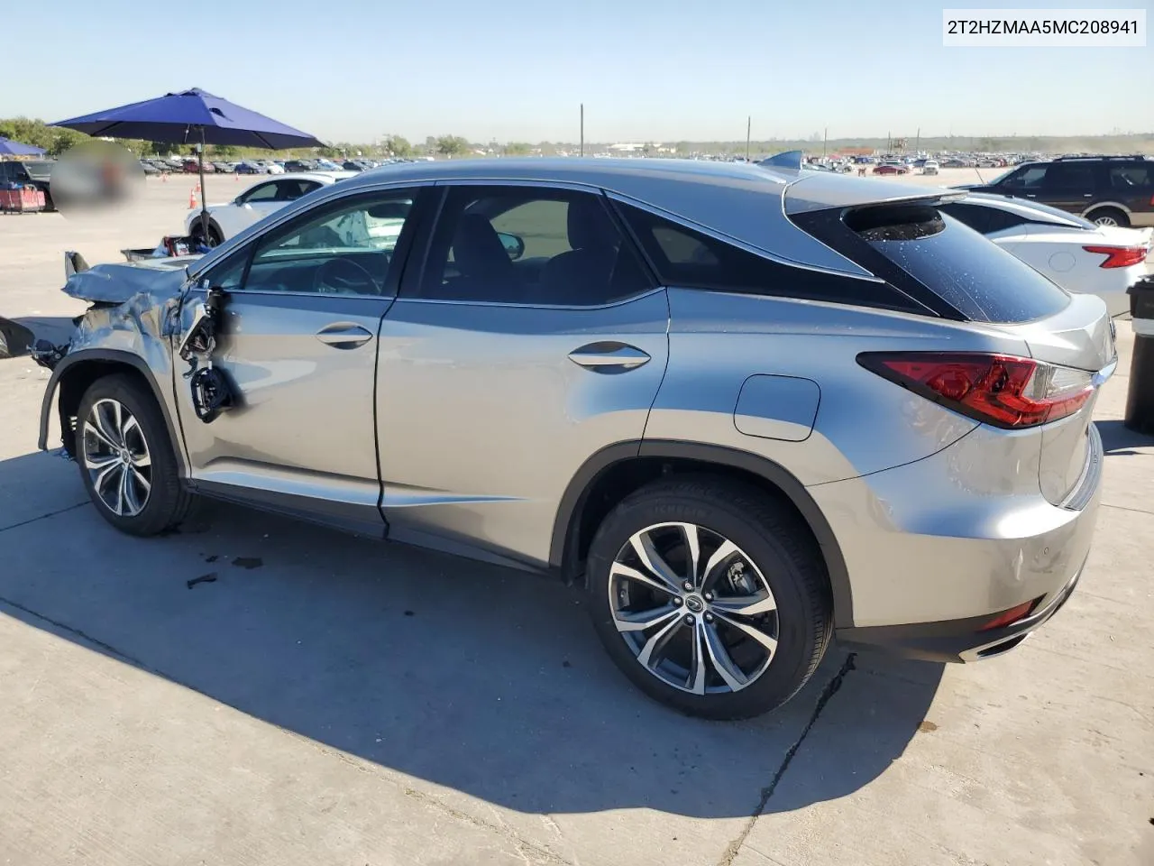 2021 Lexus Rx 350 VIN: 2T2HZMAA5MC208941 Lot: 76701764