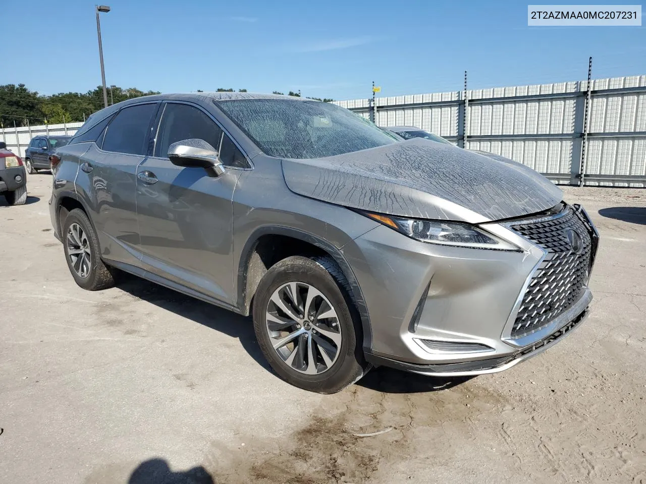 2021 Lexus Rx 350 Base VIN: 2T2AZMAA0MC207231 Lot: 77757044