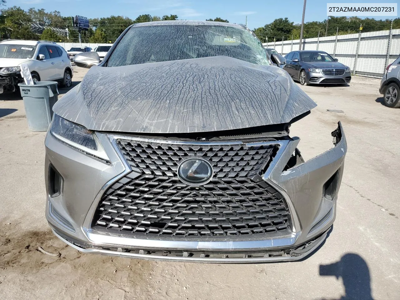 2021 Lexus Rx 350 Base VIN: 2T2AZMAA0MC207231 Lot: 77757044