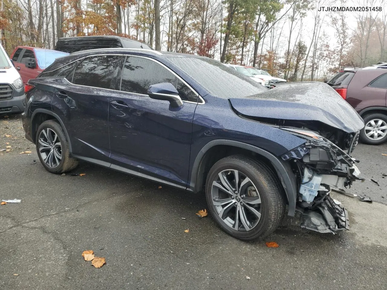 2021 Lexus Rx 350 VIN: JTJHZMDA0M2051458 Lot: 78431014