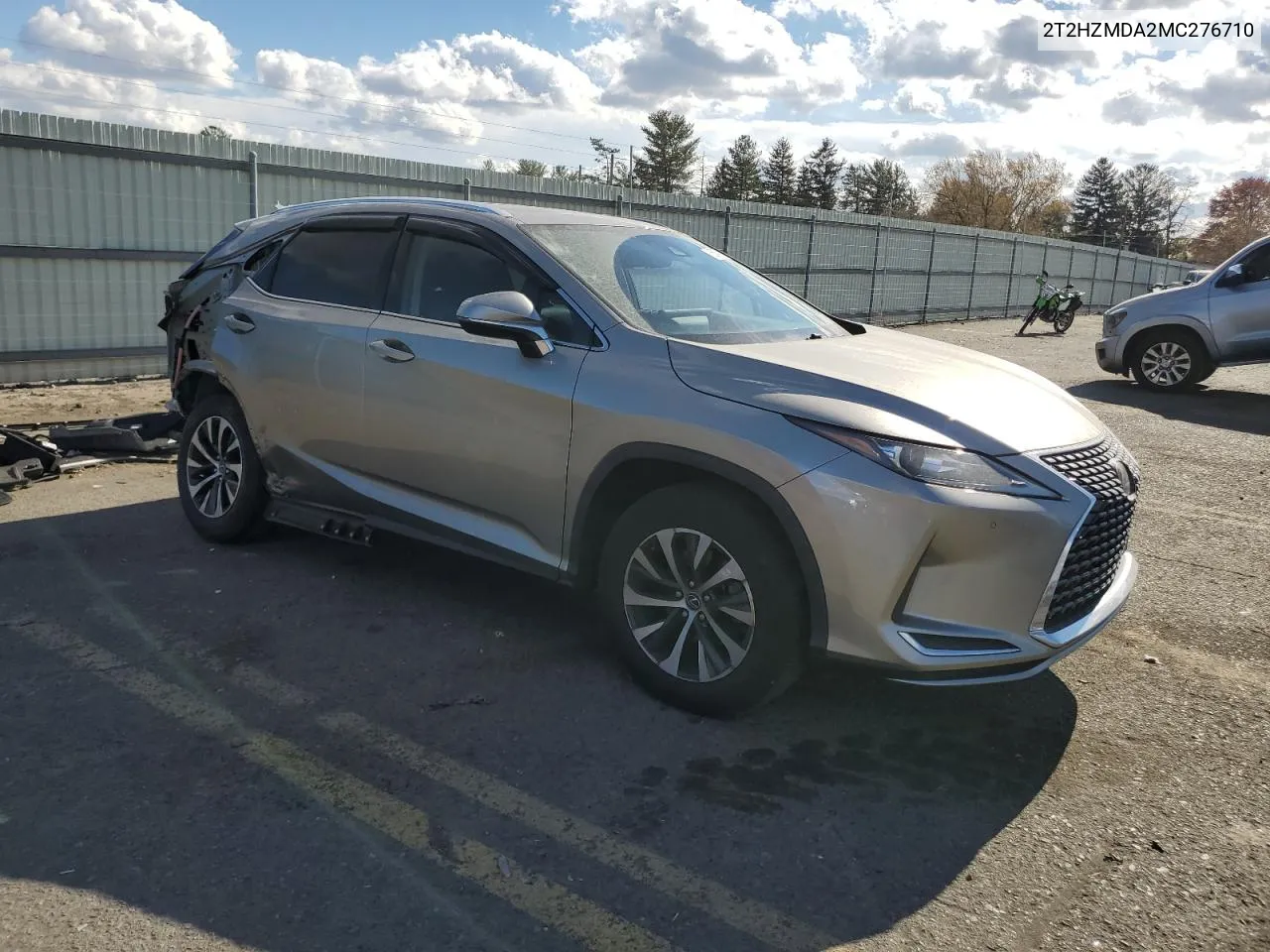 2021 Lexus Rx 350 VIN: 2T2HZMDA2MC276710 Lot: 78594794