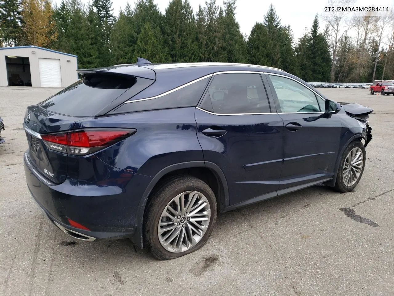 2021 Lexus Rx 350 VIN: 2T2JZMDA3MC284414 Lot: 78756614