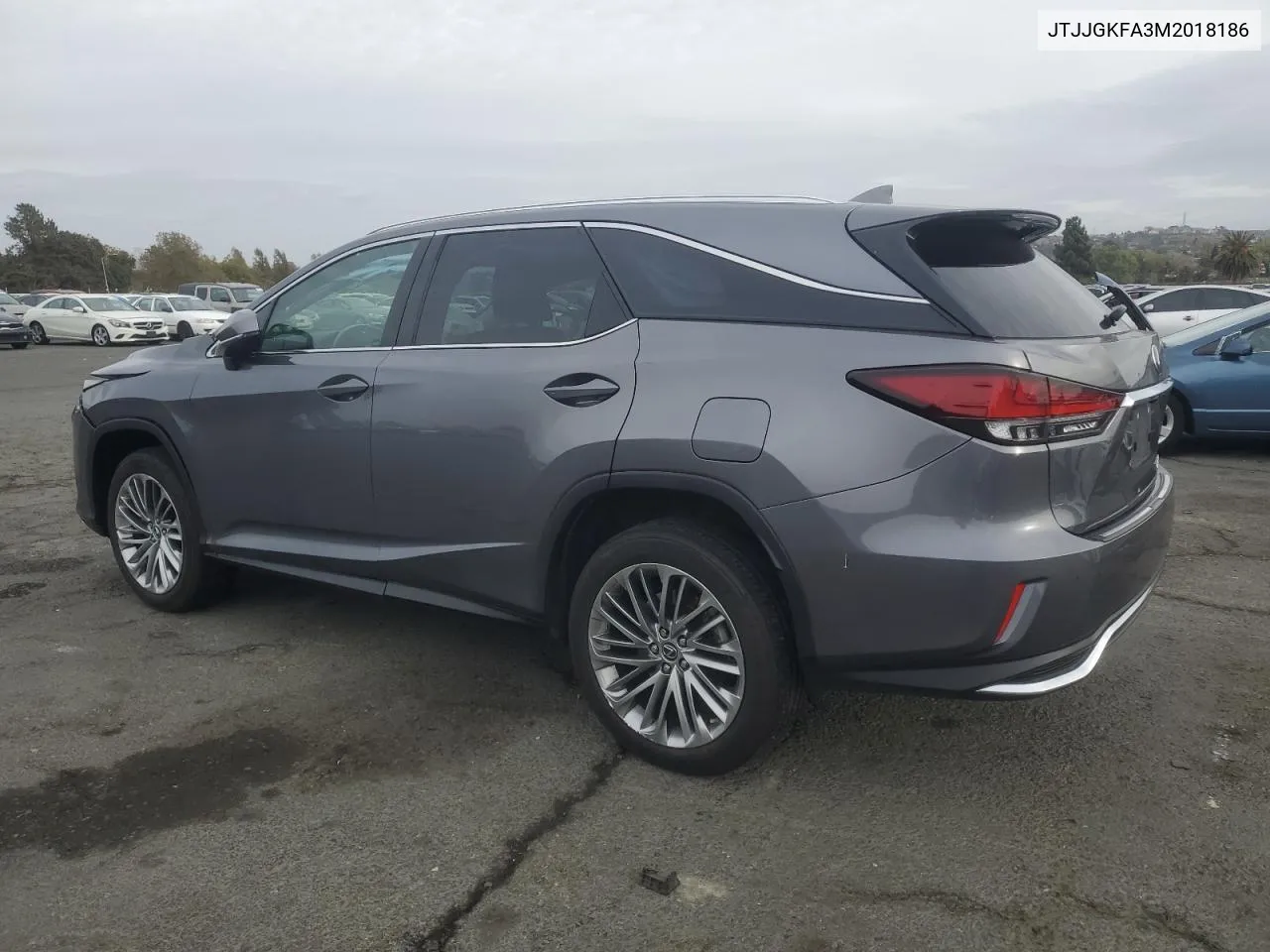 2021 Lexus Rx 450H L Luxury VIN: JTJJGKFA3M2018186 Lot: 79238834