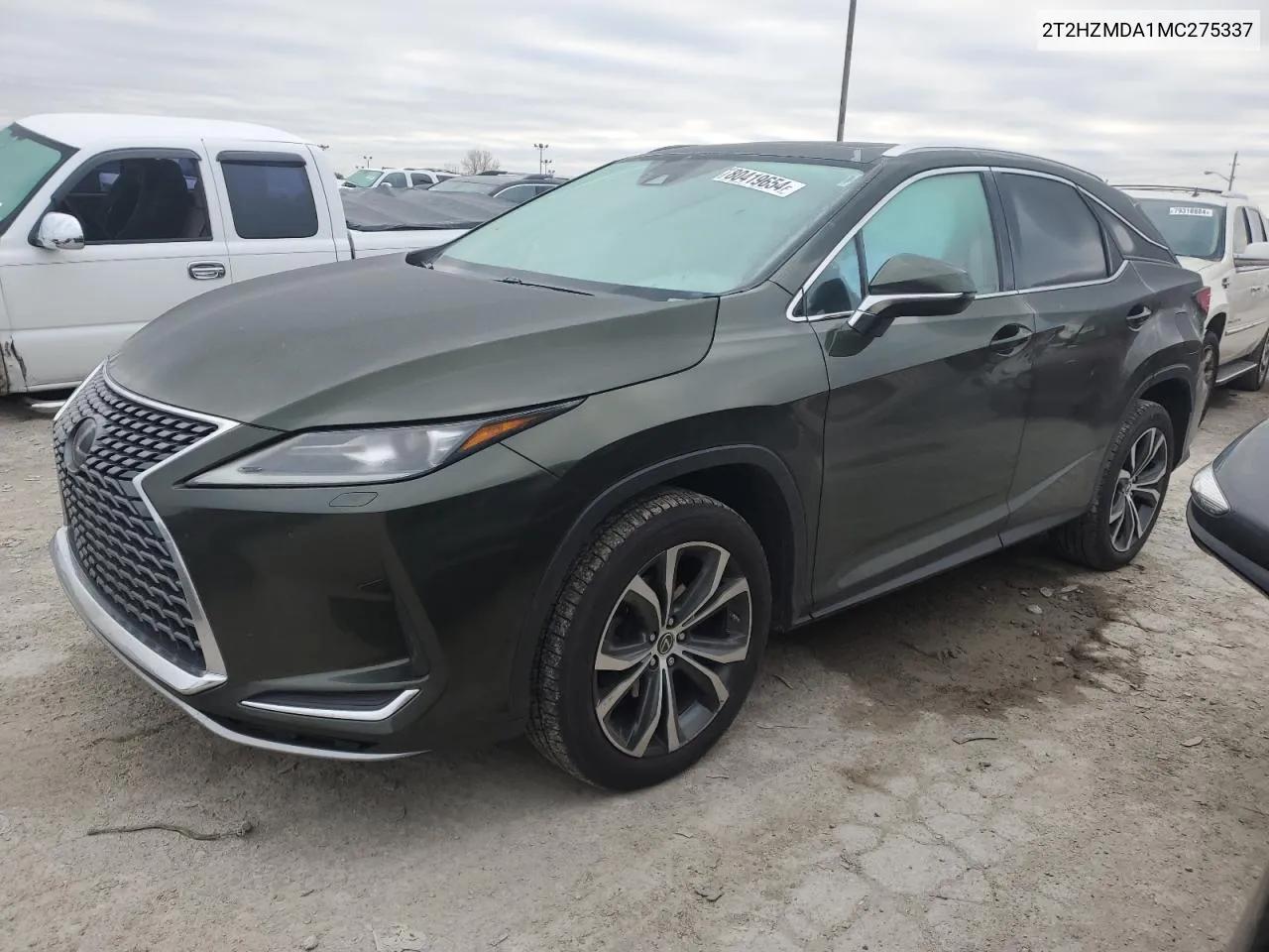 2021 Lexus Rx 350 VIN: 2T2HZMDA1MC275337 Lot: 80419654