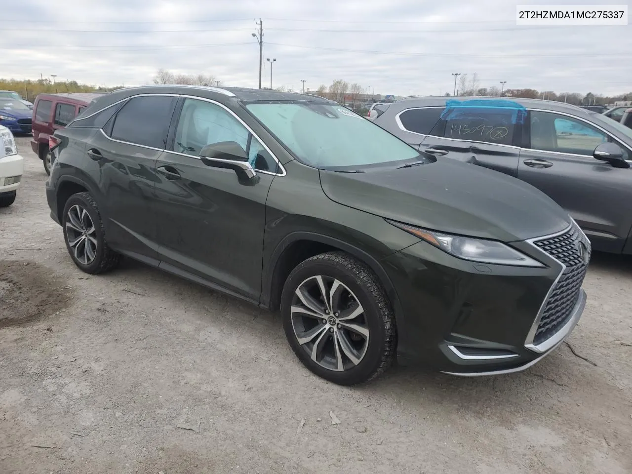 2021 Lexus Rx 350 VIN: 2T2HZMDA1MC275337 Lot: 80419654