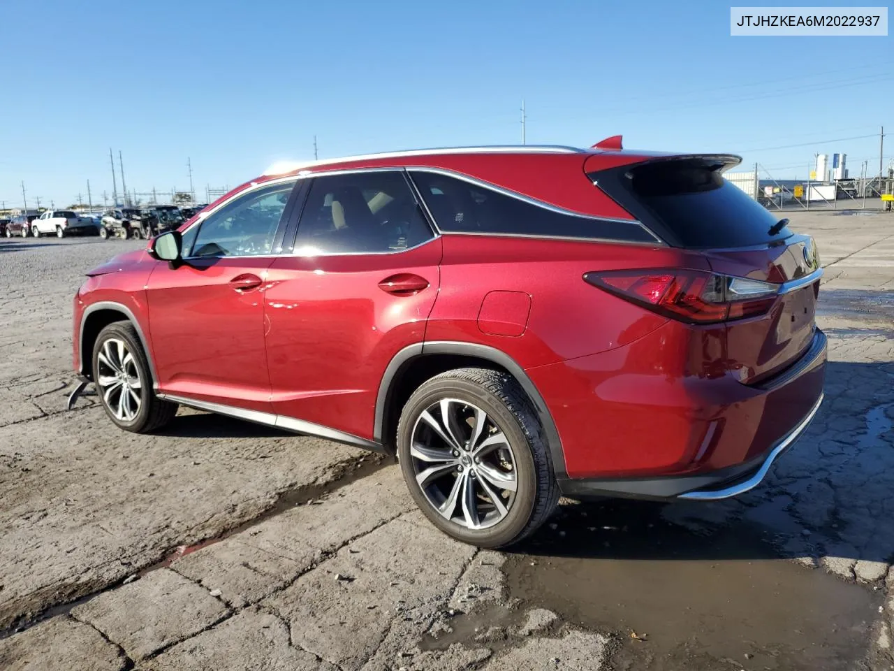 2021 Lexus Rx 350 L VIN: JTJHZKEA6M2022937 Lot: 81371844