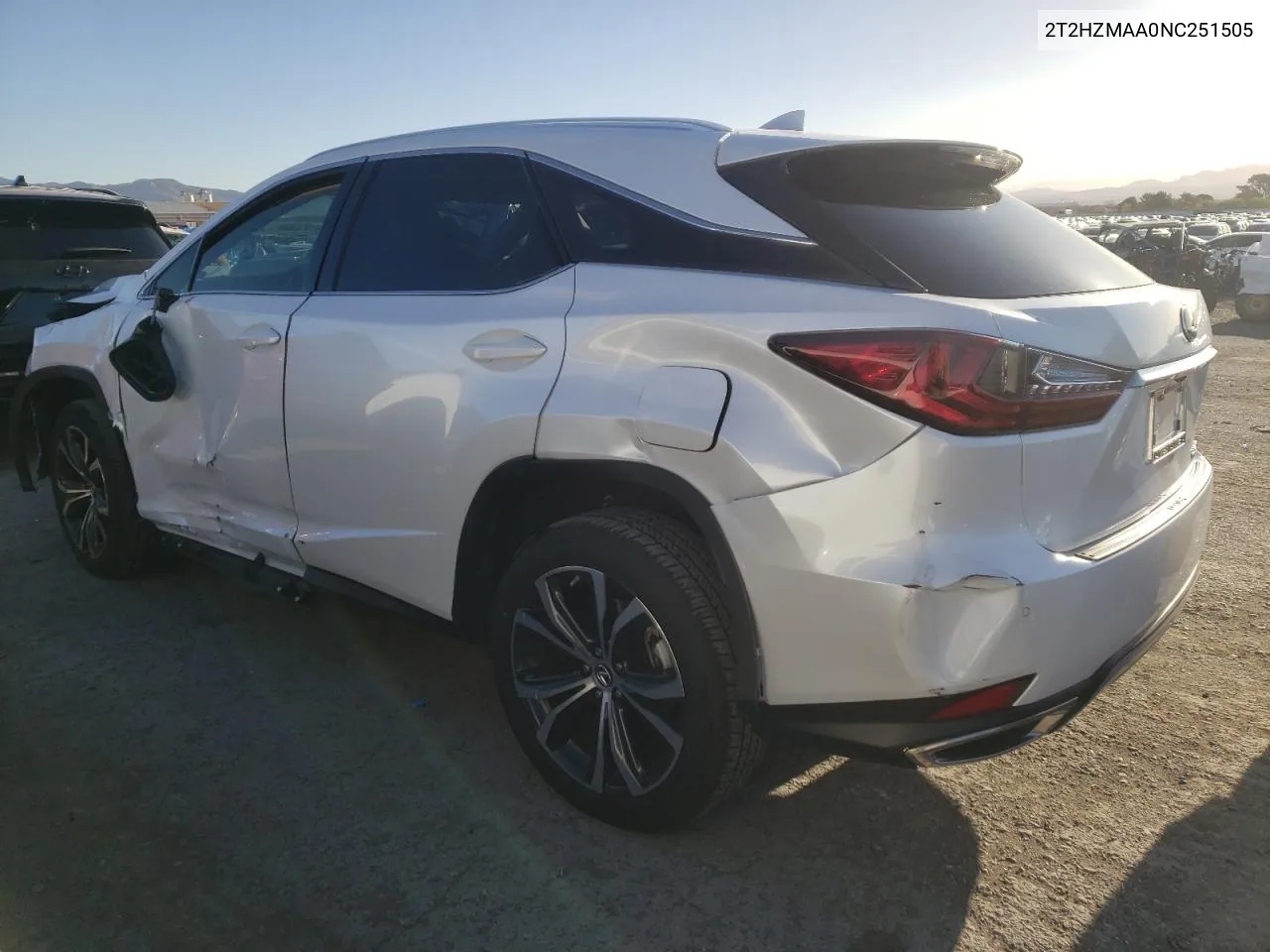 2022 Lexus Rx 350 VIN: 2T2HZMAA0NC251505 Lot: 49585304