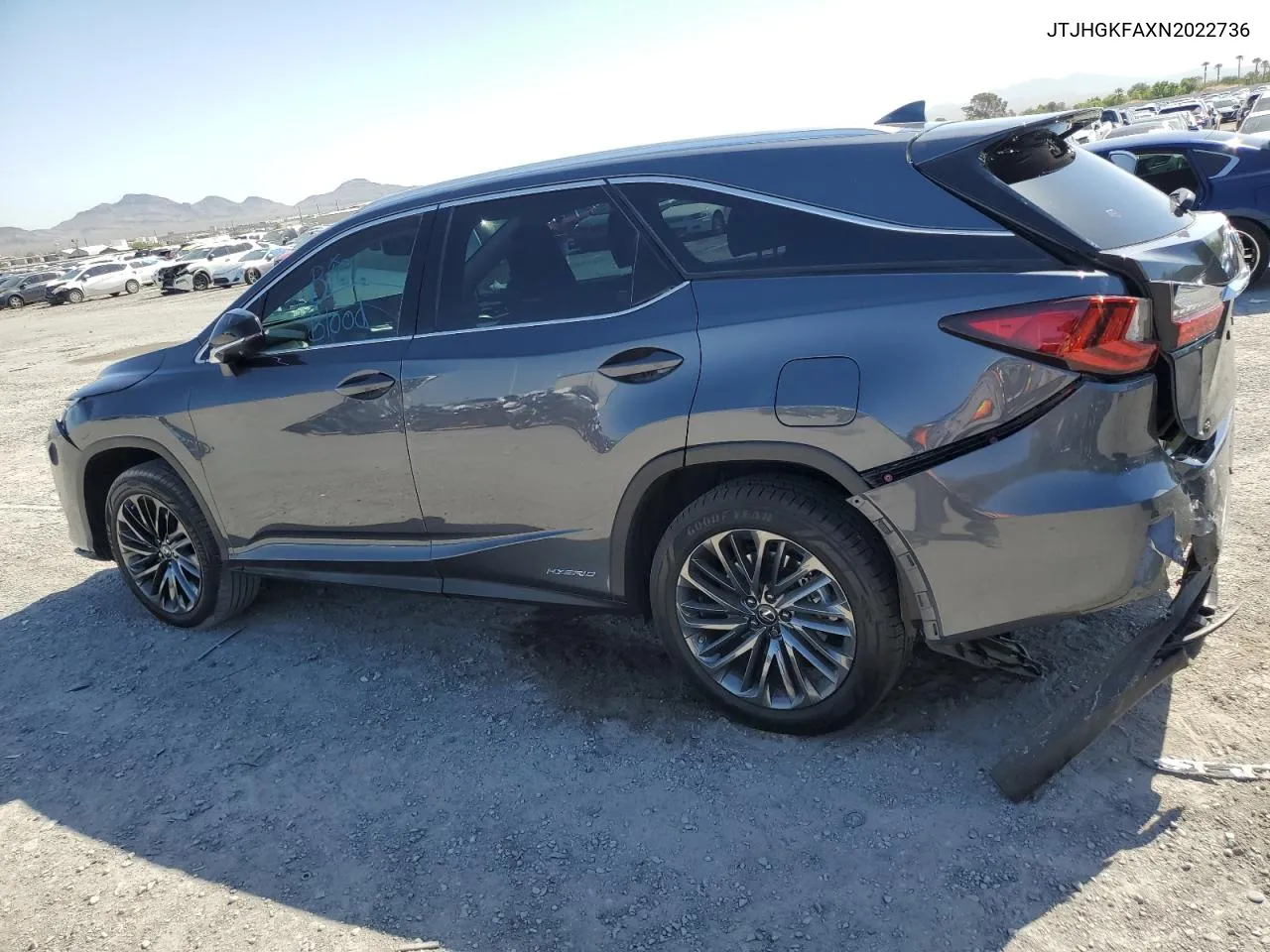 JTJHGKFAXN2022736 2022 Lexus Rx 450H L