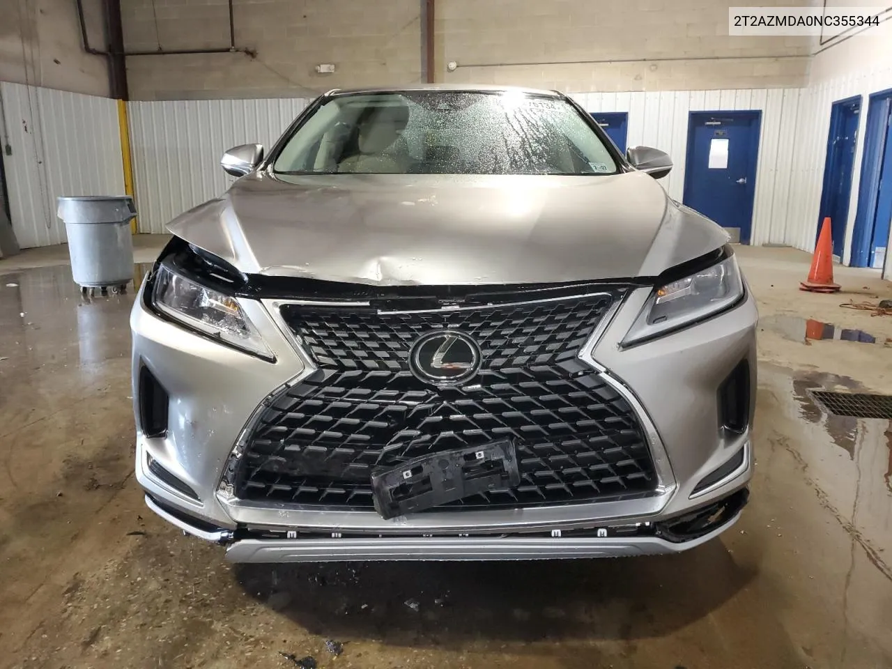 2022 Lexus Rx 350 Base VIN: 2T2AZMDA0NC355344 Lot: 56476134