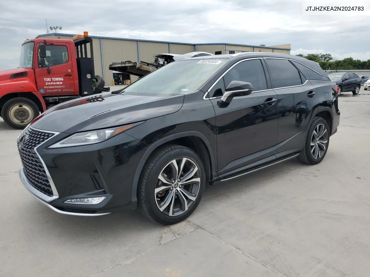 2022 Lexus Rx 350 L VIN: JTJHZKEA2N2024783 Lot: 59326564