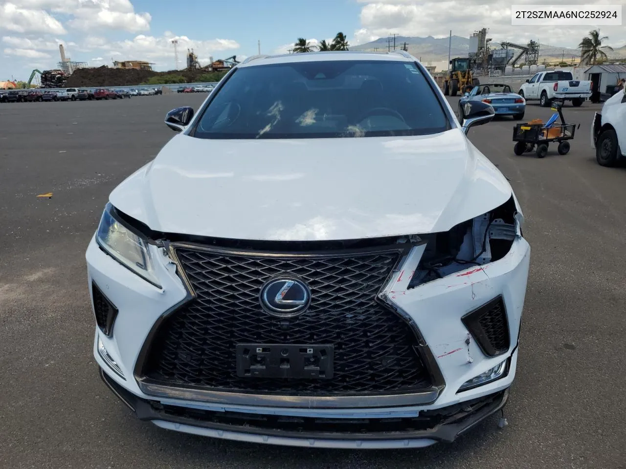 2T2SZMAA6NC252924 2022 Lexus Rx 350 F-Sport