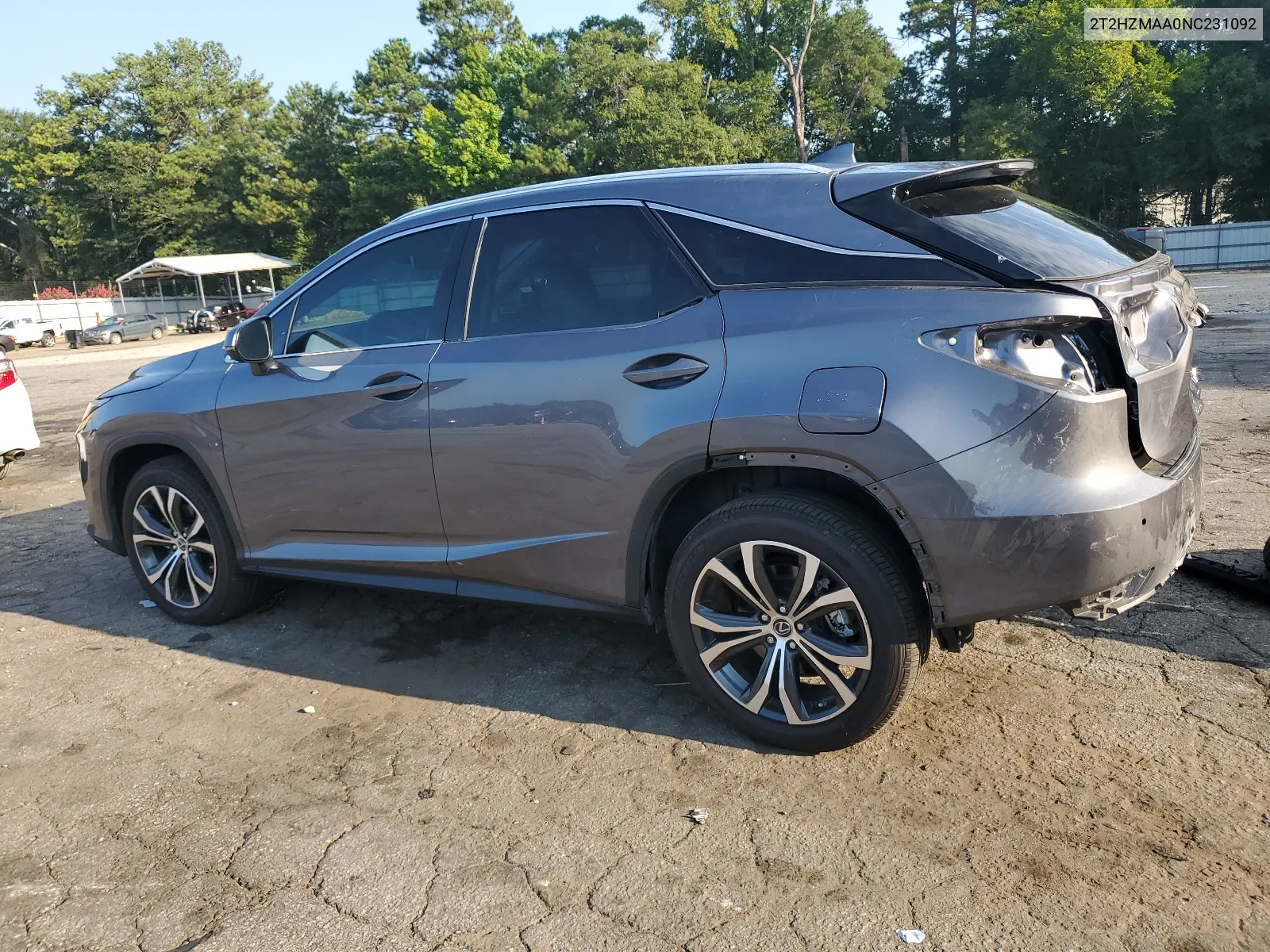 2022 Lexus Rx 350 VIN: 2T2HZMAA0NC231092 Lot: 66309854