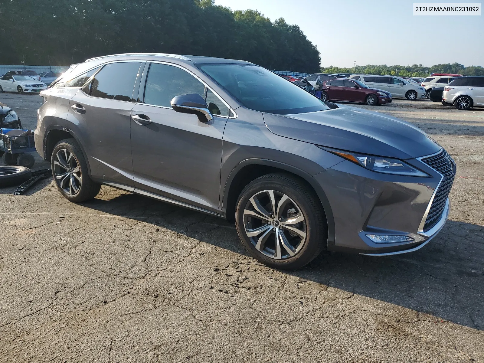 2022 Lexus Rx 350 VIN: 2T2HZMAA0NC231092 Lot: 66309854