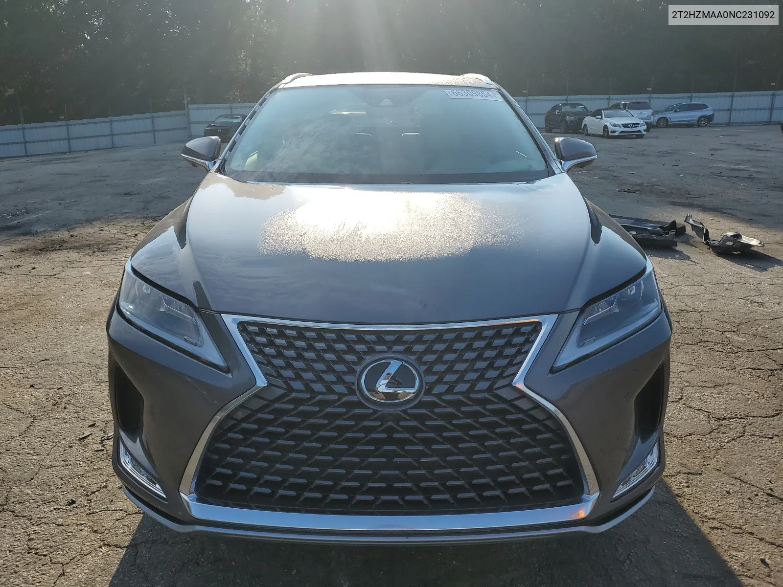 2022 Lexus Rx 350 VIN: 2T2HZMAA0NC231092 Lot: 66309854