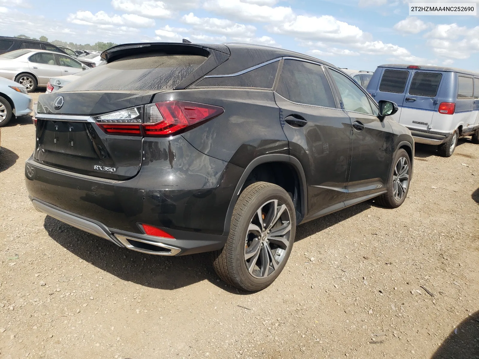 2022 Lexus Rx 350 VIN: 2T2HZMAA4NC252690 Lot: 67489654